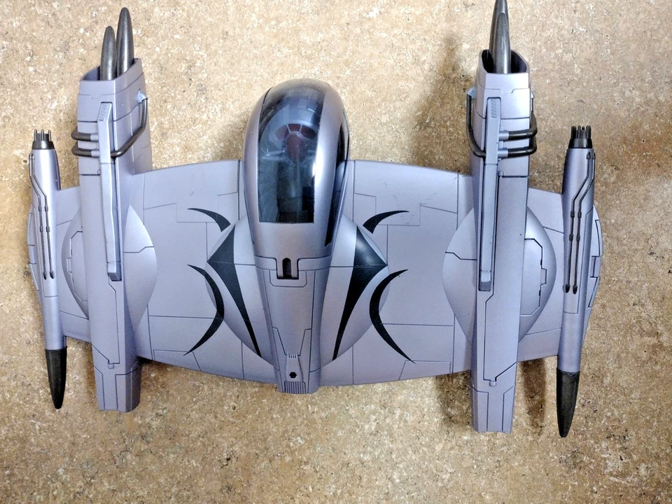 Star Wars The Clone Wars MagnaGuard Fighter Ship 2008 Hasbro | Droid Starfighter - Imagem 2 de 4