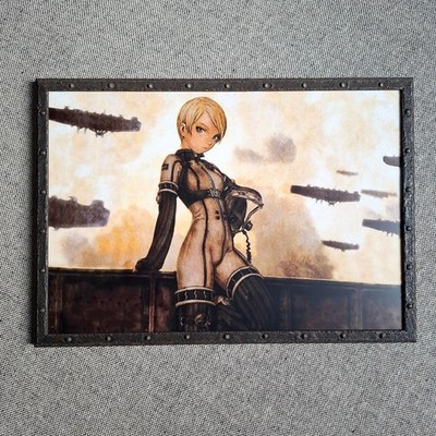 LAST EXILE Tatiana Wisla Anime Wandbild professionell kaschiert gerahmt 51x36 cm