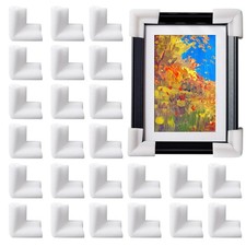 24 Pcs Thickened Foam Corner Protectors for TV,Picture,and Mirror Frames,moving