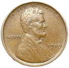1909 Lincoln Wheat Cent Penny Better Early Date VF Brown US Coin