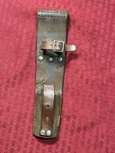 Swedish Mauser M1896 or M1914 Leather Bayonet Frog