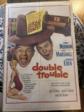 "Double Trouble" Original One-sheet Movie Poster 27x41 (1960) 
