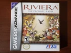 Nintendo Game Boy Advance/ SP Riviera the Promised Land brand new factory sealed