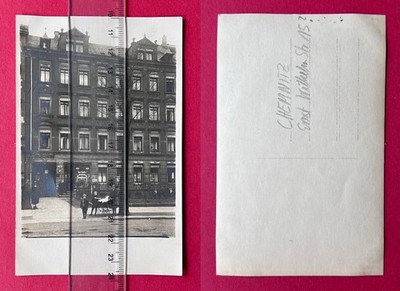 Foto AK CHEMNITZ um 1920 Ernst Wilhelm Strasse 15 ? mit Kindern  ( 174590