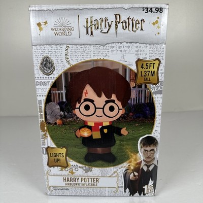 Harry Potter Airblown Inflatable 4.5 FT Lighted Yard Decor Gemmy Holiday READ