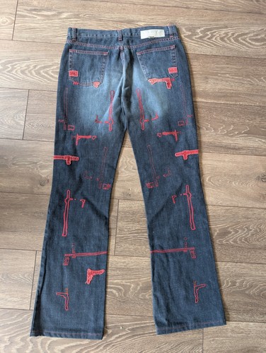 Jeans Iceberg Vintage Azul Años 90 Italia 32W 32l - Imagen 9 de 12