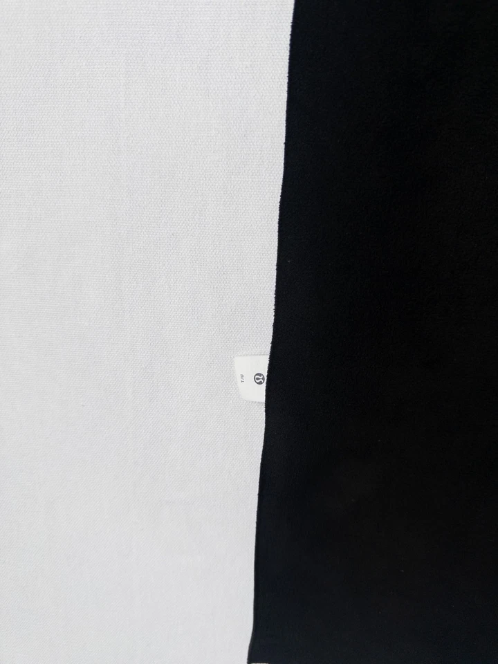 Lululemon Yoga Mat Towel Black Small 70x26 Logo Yoga Athleisure Accesories - Image 4 of 4