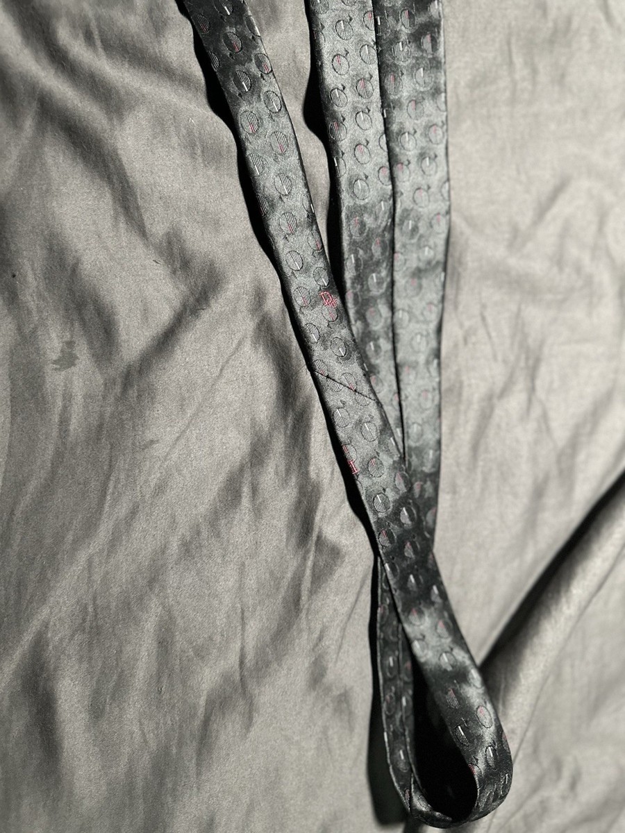 Donald J Trump Signature Collection Gray Power Tie 100% Silk Handmade View 2