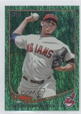 2013 Topps Emerald Foil Carlos Carrasco #599 0w8