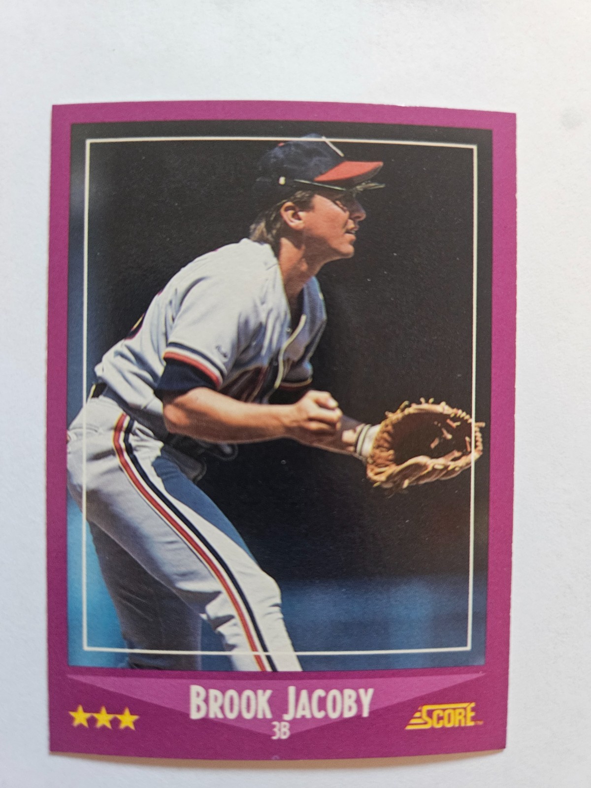 1988 SCORE BROOK JACOBY #39 NM