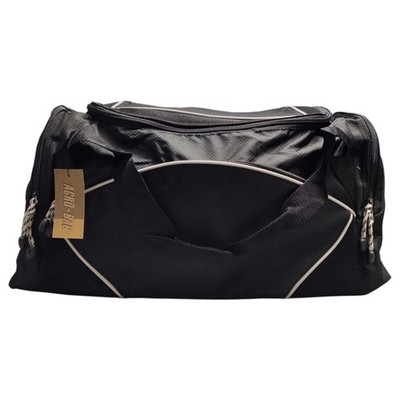 Acro-Bag Duffle Bag Mens Black Gray Detachable Strap Classic Sports Gym Travel