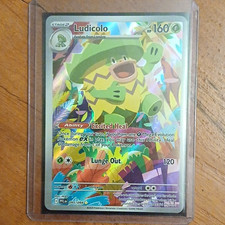 Pokemon Card Ludicolo 095/094. Phantasmal Flames Illustration Rare Holo Full Art