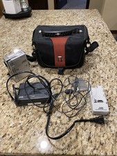 JVC Cybercam minidv camcorder GR-DVM70 w/ AC Battery Eliminator AA-V50 Adapter