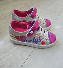 Heelys wheel shoes girls size 1 pinkSnazzy  Shoes - Silver / Pink