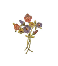 MICHAEL MICHAUD FRENCH BOUQUET BROOCH #6271