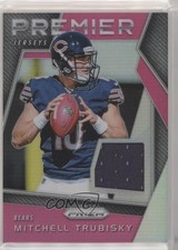 2017 Panini Prizm Prizm Premier Jerseys Pink Mitchell Trubisky #2 eu8