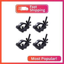Sarknoah.Black 2  Heavy Duty Truss Clamp, 667lb 300KG Aluminum Alloy Stage Light