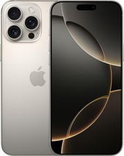Apple iPhone 16 Pro Max 256Go Natural Titanium, Parfait état - Reconditionné #OE