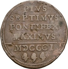 Vatikan, Pius VII. 1800-1823, 1 Baiocco, 1801