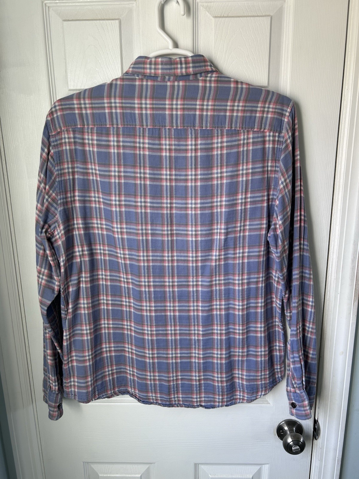 Faherty Soft Cotton Button Up Plaid Lightweight C… - image 3