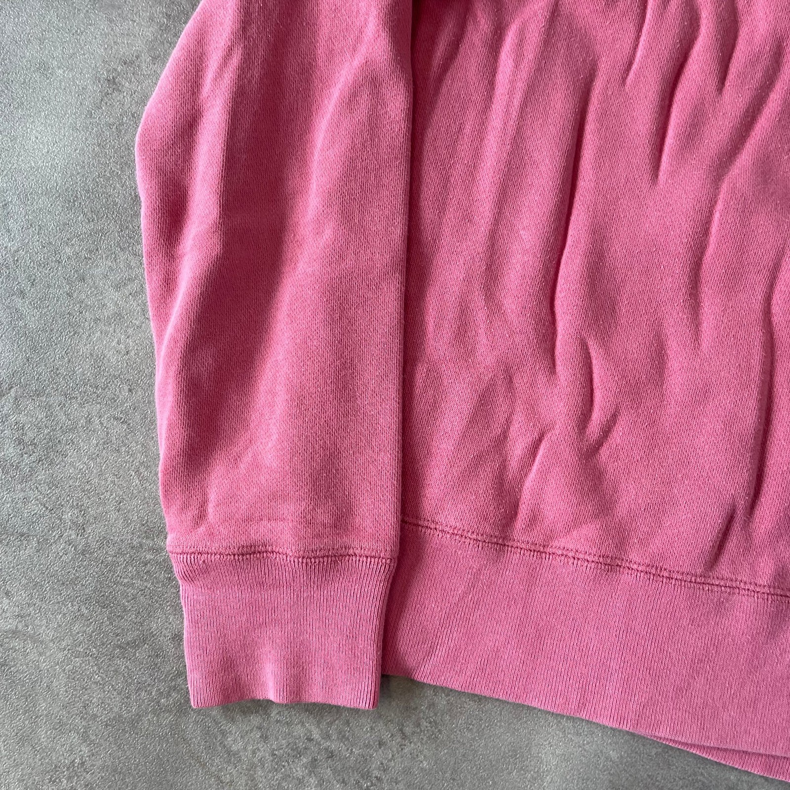 Ralph Lauren Sport Sweatshirt Womens Medium Y2K Pullover Embroidered Jumper Pink image 6