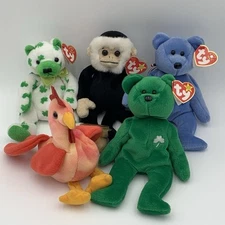 beanie babies lot with tags