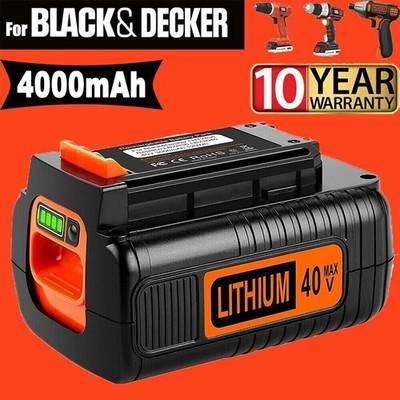 NEW 40V Lithium Battery for Black and Decker LBXR36 4.0AH 40 Volt Max LBX2040