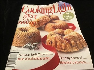 Cooking Light Magazine December 2006 Gifts of the Season, 75 Glorious Recipes