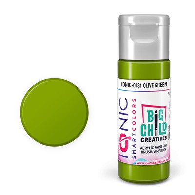 IONIC 0131 SMART COLORS: OLIVE GREEN 20ml (by Big Child Creatives | AMMO)