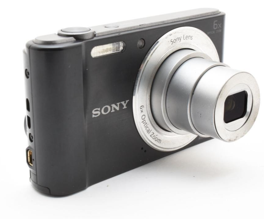 Sony Cyber-shot DSC-W810 Black 20.1MP 6x Zoom Digital Camera