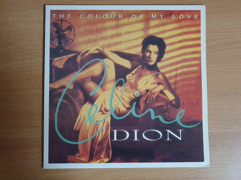 Celine Dion - The Colour Of My Love 1993 Korea LP Insert Rare Sleeve - Image 2 of 4