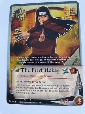The First Hokage 368 Super Rare 1st Edition (Lineage Of Legends