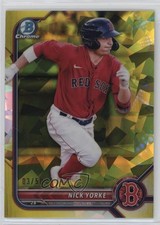2022 Bowman Chrome Sapphire Prospects Yellow 3/50 Nick Yorke #BCP-192 uk2