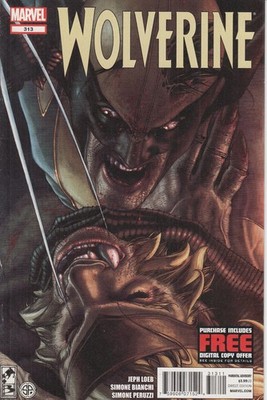 Wolverine Nr 313 Marvel Comic 2012