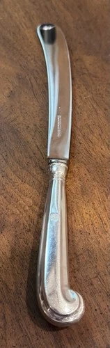 Kirk Stieff Williamsburg Queen Anne Sterling Silver Dinner Knife Free Shipping