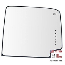 Right Passenger Side Heated Towing Mirror Glass Right Passenger Side