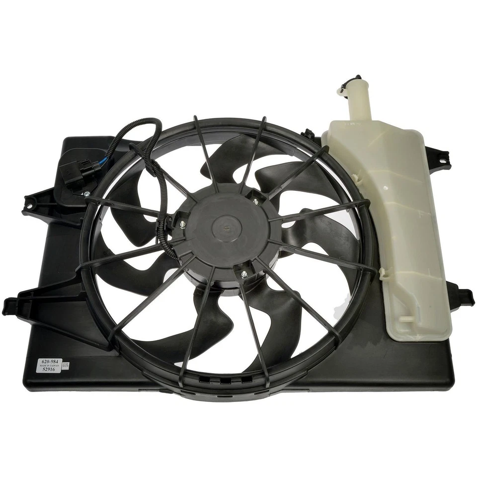 Conjunto de ventilador de radiador Dorman 620-984 para Hyundai Elantra Elantra GT 16-20 Foto 2 de 4