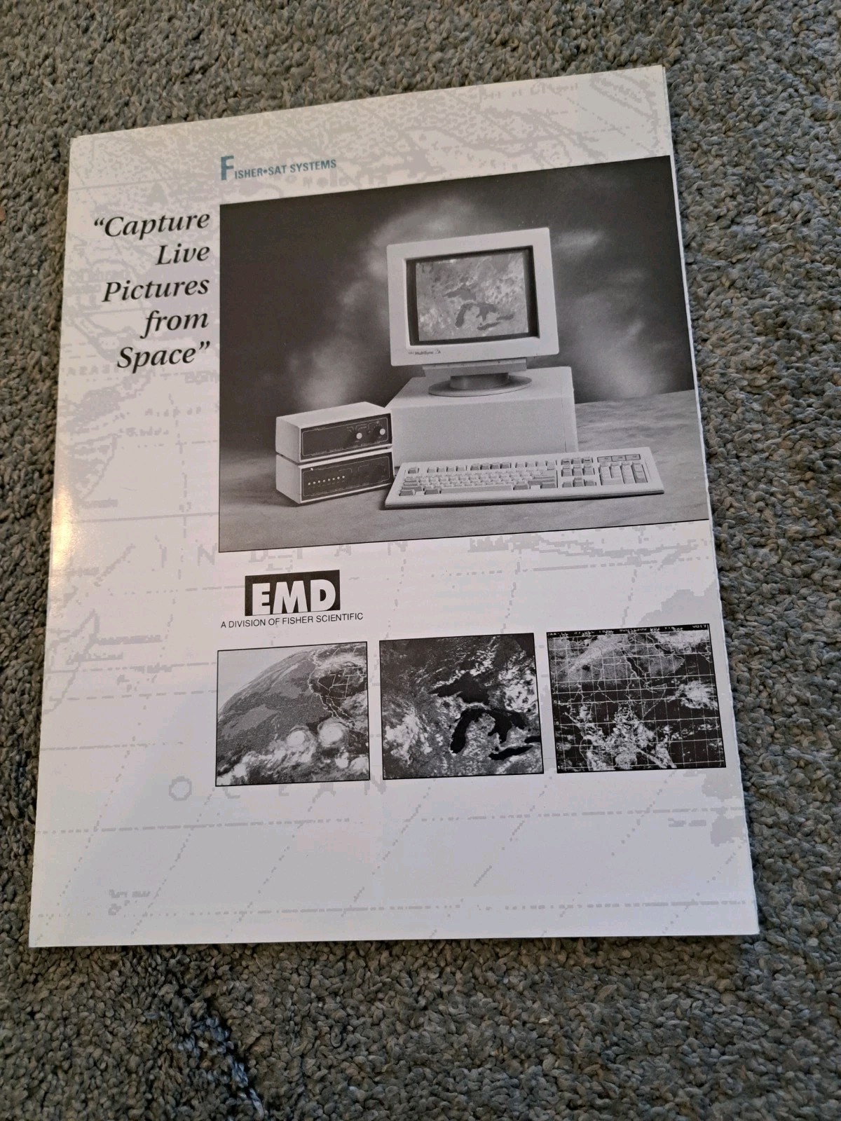 Vintage EMD Fisher Scientific Fisher SAT Systems Brochure