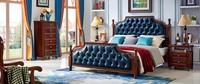 Schlafzimmer Set Design Bett 2X Nachttische Klassisch Luxus Schlafzimmer 3 Tlg.