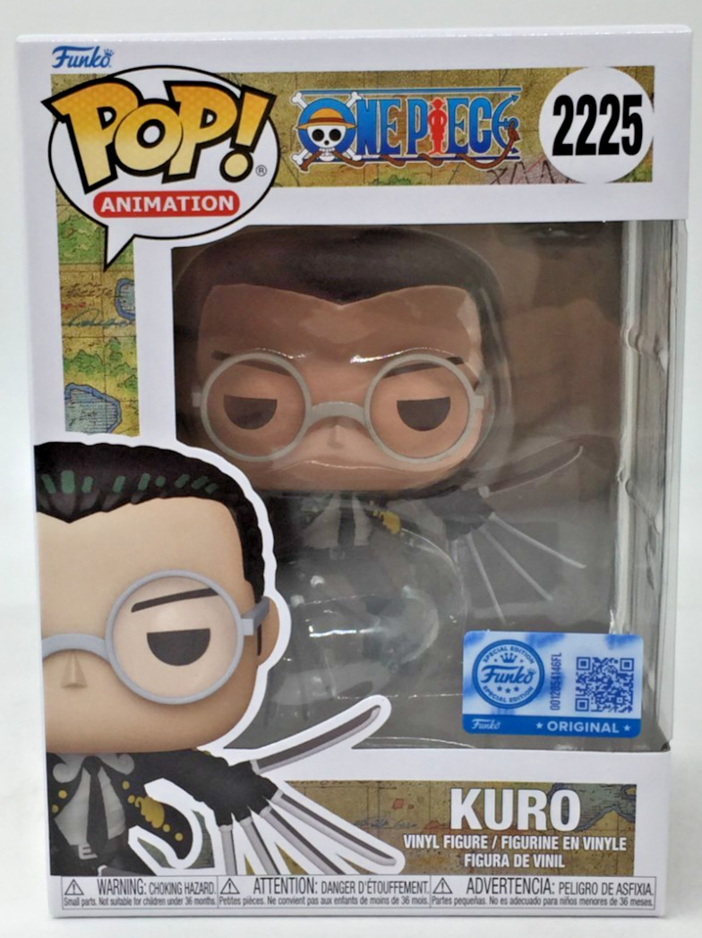 Funko Pop! One Piece Kuro #2225 Funko Special Edition With P