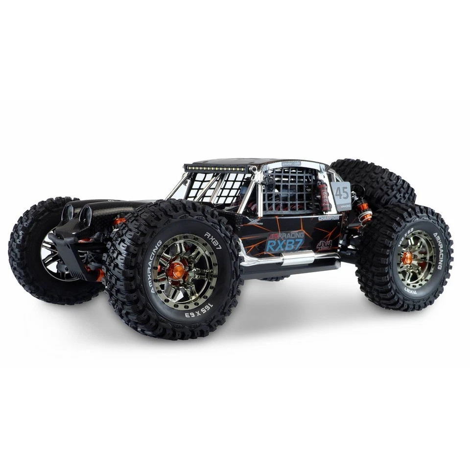Amewi 22553 AMXRacing RXB7 Buggy 1:7 4WD RTR inkl. 2x 3S LiPo + Lader - schwarz - Bild 2 von 4