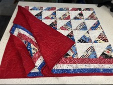 Hand Sewn America Quilt 68x62
