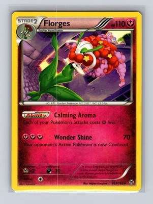 Florges 103/162 Cards Pokemon NM/M Normal / Regular