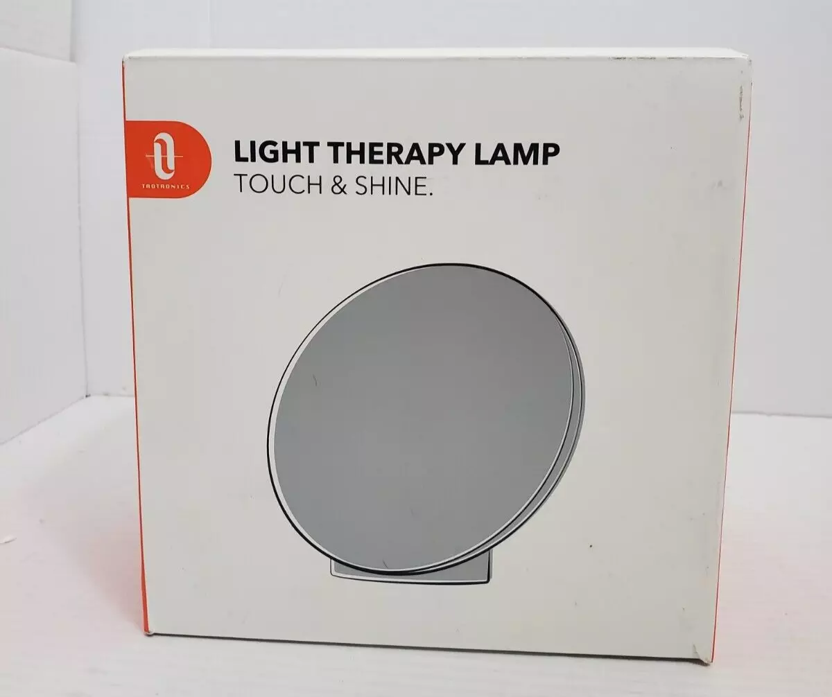 Taotronics light therapy lamp sale touch and shine