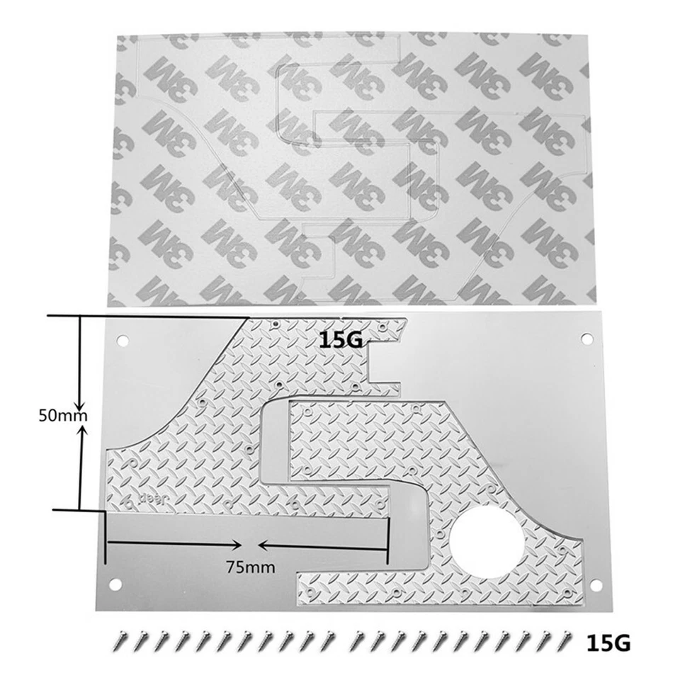 For AXIAL SCX10III  RC Car Metal Tail Light Cover DIY Lamp Corner Protectors - Image 3 of 4