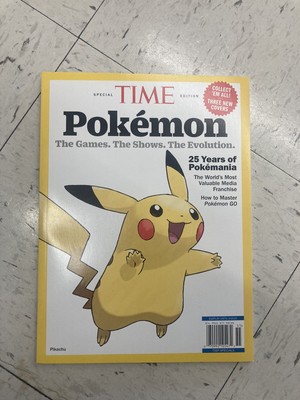 TIME SPECIAL EDITION POKÉMON 25 YEARS OF POKEMANIA (PIKACHU)