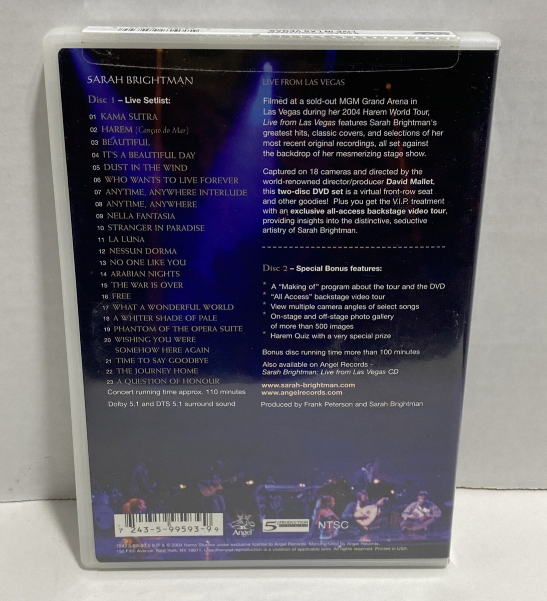 Sarah Brightman Musical Journey