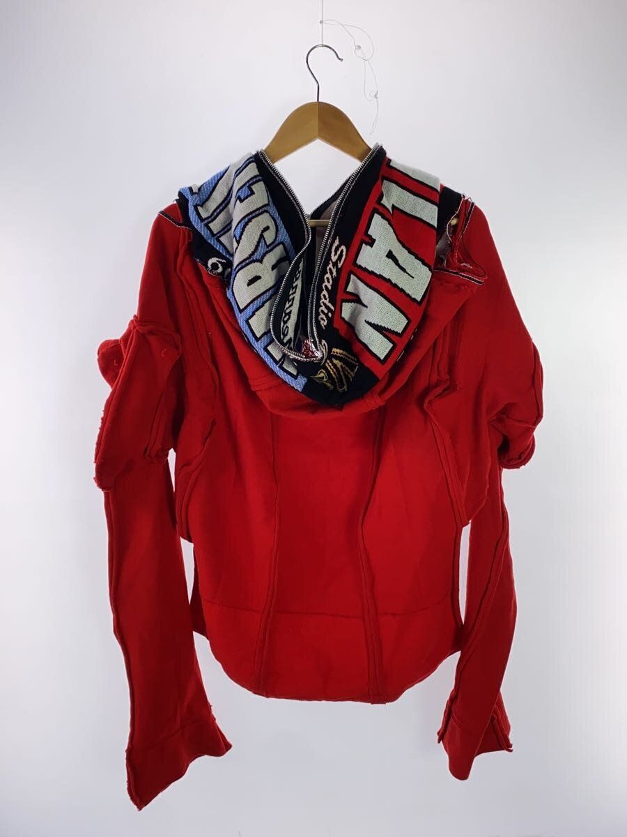 Other Brands Zip Hoodie ALYSSA MARIE GROENEVELD Nylon Red 