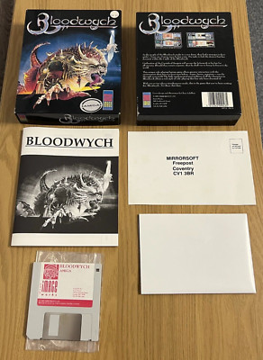 Amiga Image Works Bloodwych Spiel - Originalverpackt & funktionsfähig - ️Retro Geschenkidee ️
