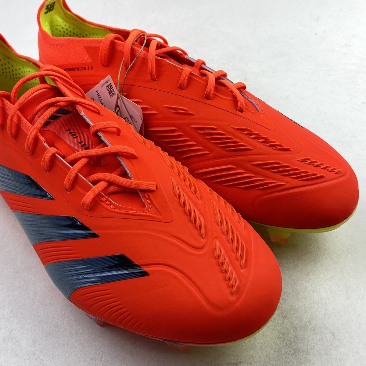 Adidas Predator Elite FG Low Soccer Cleats Mens Size 7 Solar 